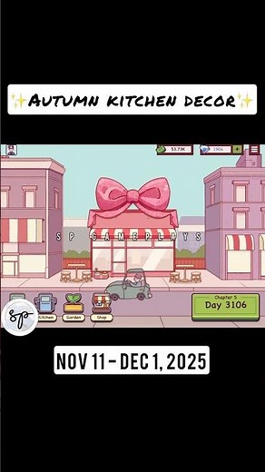Autumn Kitchen Decor | Good Pizza Great Pizza | Nov 11 - Dec 1, 2025 | #spgameplays #gpgp #autumn