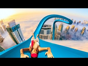 i found a 100,000,000 mile long water slide in GTA 5 | GrayStillPlays