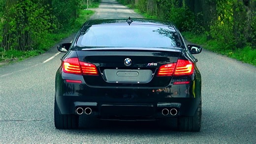 BMW M5 F10 V8 Biturbo Sound & Launch