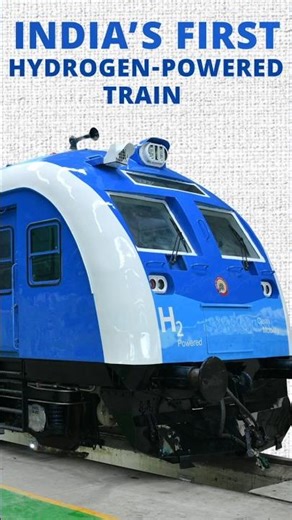 Meet India’s First Hydrogen Powered Train 🇮🇳 | Zero Emission Revolution