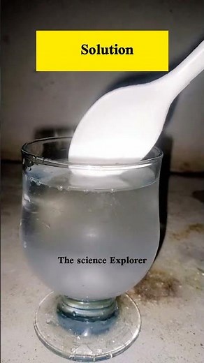 Salt and Water Solution | Easy Chemistry Experiment science Experiment/science activities
