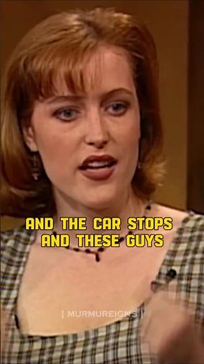 Why Gillian Anderson broke character during this X-Files scene