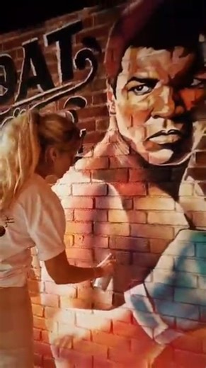 Muhammad Ali Street Art | Float Like a Butterfly Graffiti