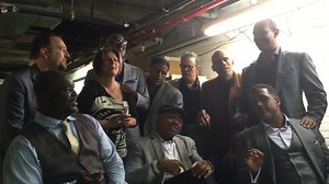 22K views · 1.2K reactions | Take 6 honors and sends congratulations and love to our dear friends and tour-mates The Manhattan Transfer on their final gig, SOLD OUT at Disney Hall, and their 50+ year career! We love this one of many memories - with Kareem Abdul-Jabbar and The Manhattan Transfer singing before our SUMMIT show! Kareem Abdul-Jabbar Claude McKnight #take6 #themanhattantransfer #disneyhall #manhattantransfer #take6music #take6official | TAKE 6 | Facebook