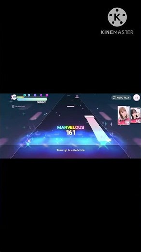 Celebration LE SSERAFIM Rhythm Hive gameplay #kpop #rhythmhive #lesserafim #gameplay #shorts