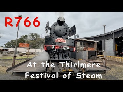The Picnic Train'sR766 at the Thirlmere Festival of Steam