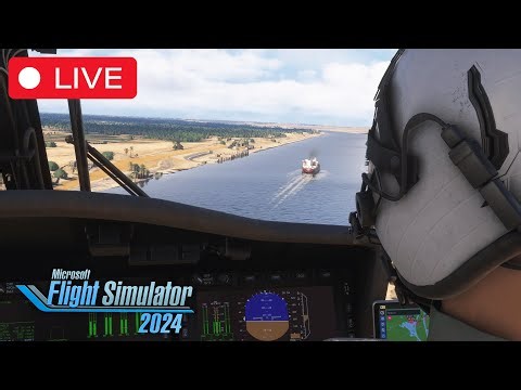 🔴Patrolling The Suez Canal in the MH-60 | Microsoft Flight Simulator 2024