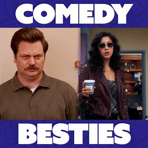 422K views · 365 reactions | Ever wondered which characters from The Office, Brooklyn Nine-Nine and Parks & Recreation would be friends? Wonder no more... | Comedy Bites | Facebook