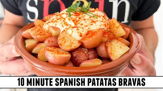 Amazing 10-minute patatas bravas | Authentic Spanish flavors made easy
