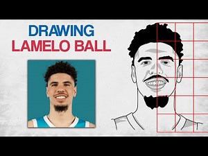 HOW TO DRAW LAMELO BALL - Easy Drawing Tutorial - Face Drawing