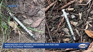 Manchester city leaders discussing one-for-one needle exchange program