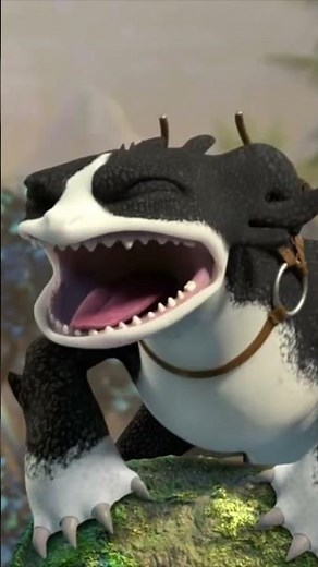 Thunder goes full alpha#httyd #dragonstheninerealms