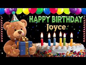 Joyce Happy birthday To You - Happy Birthday song name Joyce 🎁 🎂