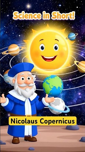 Nicolaus Copernicus ✨ Science In Short #scienceinshort #scienceexplained #animalintelligence
