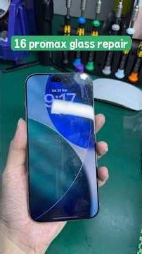 Iphone 16 promax LCD glass repair