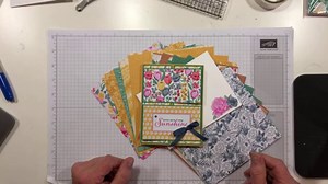 Stampin’ Up! Flowers For Every Season Sneak Peek Fun Fold With Video Tutorial