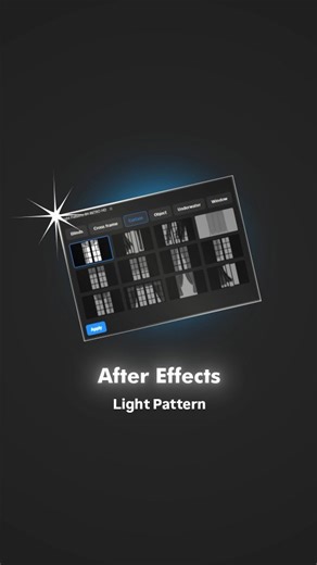 Motionsfly | Motion Design on Instagram: "Downloading Light Overlays Again and Again? | Day 26 Tired of finding light patterns again and again for every project? What if all your light patterns were already inside After Effects? Light Patterns is a powerful After Effects extension packed with ready-made, pre-animated light overlays — designed to speed up your workflow instantly. ✨ What’s inside: • Window lights, blinds & curtain patterns • Object-based light shapes • Underwater & cinematic light