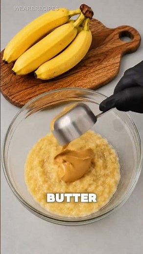 3-Ingredient Fudgy Banana Brownies Healthy Chocolate Dessert 🍌🍫