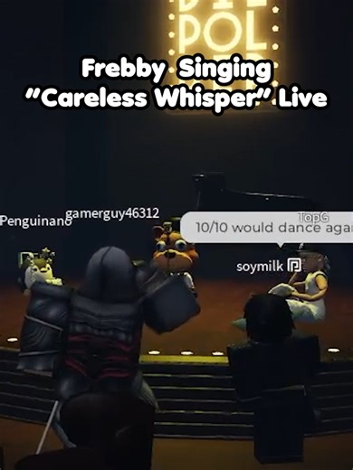 Frebby Whispers and stuff :D #robloxfyp #fnaf #micup #robloxtrolling #cover