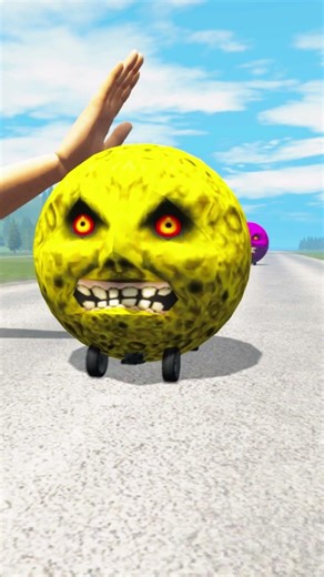 The Angry Yellow Road Monster