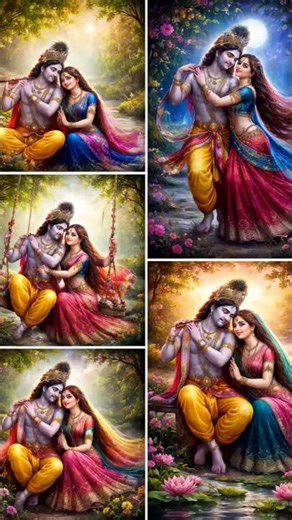 #Lord #Krishna and Radha share pure love for one another but things take a turn when Radha receives
