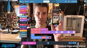 MakeCode Minute: Light Meter @adafruit @johnedgarpark #adafruit @MSMakeCode