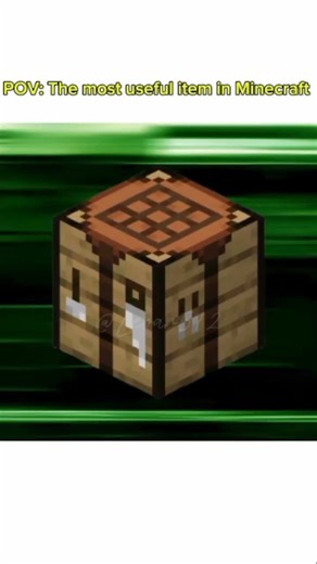 The most useful item in Minecraft. #minecraft #craftingtable