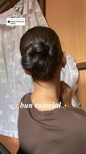 Bun Tutorial for Shorter Hair