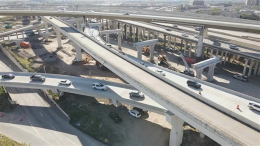 The construction on Southwest Freeway and West Loop is nearing completion, TxDOT says