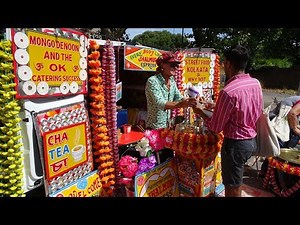 Indian Street Food by the "Jhal Muri Master of London" - Mishti Muri and Ginger Liquorice Potion Tea