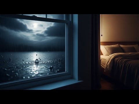 Sounds of Heavy Rain and Thunderstorms in the Countryside ⚡ Soothing ASMR for a Good Night's Sleep