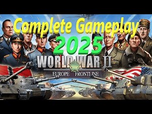 World War 2 Strategy Games - Complete Gameplay Introduction Story