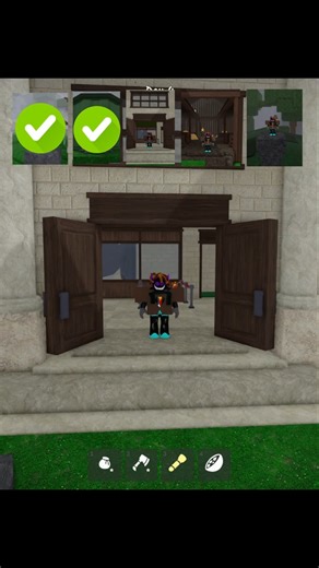 Hideout = God Mode 😈 | Part 2 #shorts #roblox #99nightintheforest #solobloxing