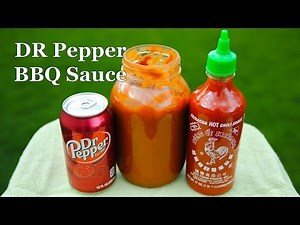 Dr Pepper Sriracha BBQ Sauce