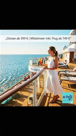 Die besten Kreuzfahrt-Angebote 2026: e-hoi TOP-Deals im Preis-Check!