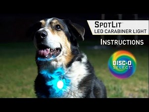Instructions - SpotLit LED Carabiner Light - Disc-O Select