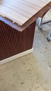 4.9K views · 10 comments | Trimming down veneered panels on the table saw with the L fence is just better in my opinion. It really is the ultimate table saw jig! #woodworking #veneer #wood #craftsman | Coffey Custom Builds | Facebook