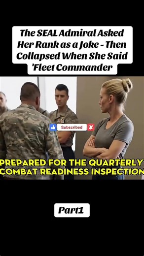 115K views · 1.7K reactions | The SEAL Admiral Asked Her Rank as a Joke - Then Collapsed When She Said 'Fleet Commander | Famous Story | Facebook