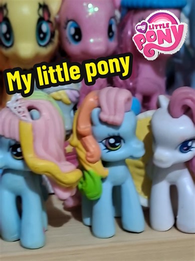 Todas en fila ❤️❤️ son muy bonitas #mlp #mylittlepony #colecciones #juguetes #pony