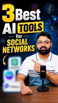 3 Best AI tools for Social Networks | Game Changing AI Tools #ai