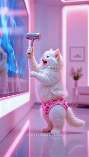 "🐾 Kitten Punished for Dreaming 💭 Now Invents a Genius Idea 💡"#Neve...