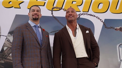 182K views · 2.5K reactions | Yes, Dwayne The Rock Johnson and Roman Reigns side-by-side in Hobbs & Shaw is just as awesome as you'd imagine. | WWE | Facebook