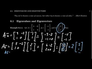 What is an Eigenvalue?