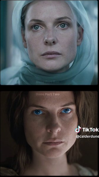 Denis Villeneuve’s mastery of his visual language is one of the most impressive things in film. Heres a side by side of Dune Part One and Dune Part Two // similar shots in Dune. #denisvilleneuve #duneparttwo #movies #cinematography #dunemovie