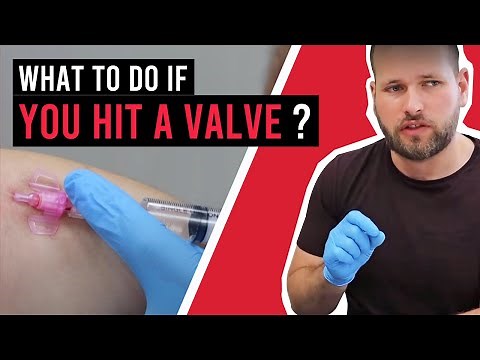 What to do if you hit a valve. - IV cannulation Tips and Tricks