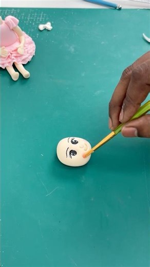 How to make fondant girls cake topper ideas #viral #trending #fondentgirls #doll #shorts #video