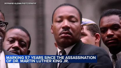 March in Chicago marks 57 years since assassination of Dr. Martin Luther King Jr.
