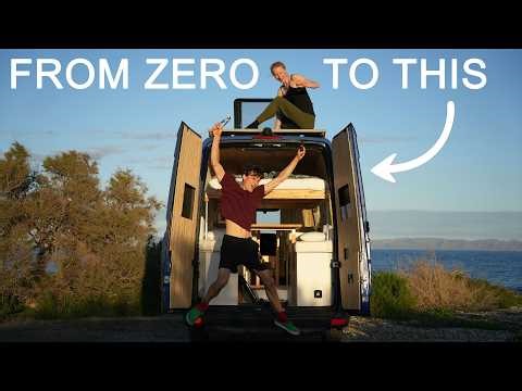 We Built a Camper Van with no Experience (Timelapse)