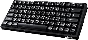 ADESSO AKB-610UB Multi-OS Mechanical Compact Keyboard with Copilot Ai Hotkey, Blue Switch, Clicky and Tactile