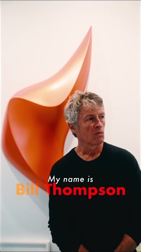 Artist Profiles: Bill Thompson Bill began as a painter, and is now a sculptor who is known for his minimalist sculptures. His work pairs forms down to their essence while still maintaining a soul to it.